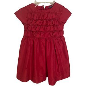 BABY GAP || Toddler Girls Red Holiday Party Dress - Size 2T